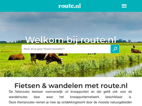 'route.nl' screenshot