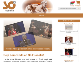 'filosofia.com.br' screenshot