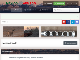 'mexicoarmado.com' screenshot
