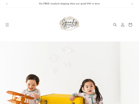 Spunky Sparrow Kids website screenshot