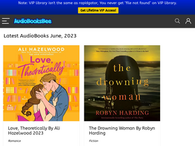 'xaudiobooks.com' screenshot