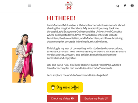 'nibblepop.com' screenshot