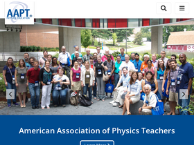 'aapt.org' screenshot