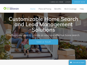 'idxbroker.com' screenshot