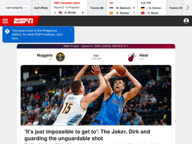 'espn.ph' screenshot