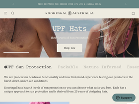 kooringal.com homepage screenshot