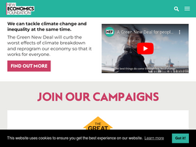 'neweconomics.org' screenshot