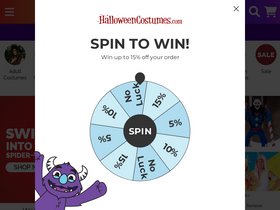 'halloweencostumes.com' screenshot