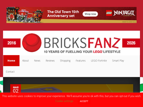 'bricksfanz.com' screenshot