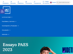 'uantof.cl' screenshot