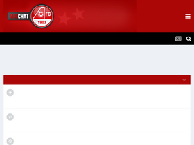 'afc-chat.co.uk' screenshot