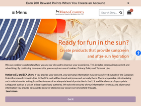 'makingcosmetics.com' screenshot
