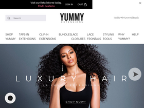 'yummyextensions.com' screenshot