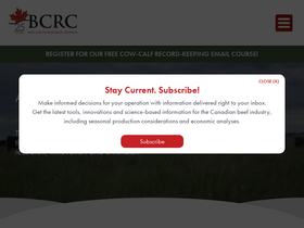 'beefresearch.ca' screenshot