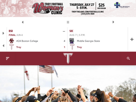 'troytrojans.com' screenshot