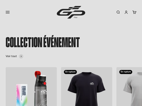 shopgpexplorer.fr homepage screenshot