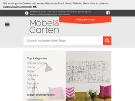 'moebel-und-garten.de' screenshot