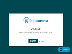 bossanova.bar homepage screenshot