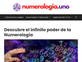 'numerologia.uno' screenshot