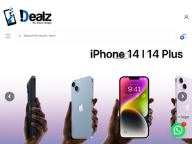 'idealz.lk' screenshot