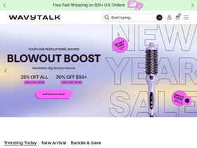Wavytalk website screenshot