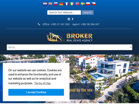 'broker.hr' screenshot