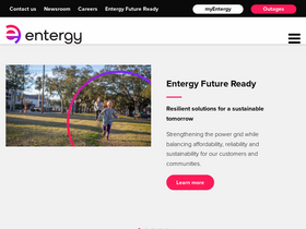 'uportal.entergy.com' screenshot