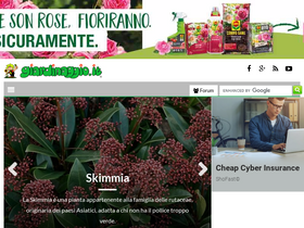 'giardinaggio.it' screenshot