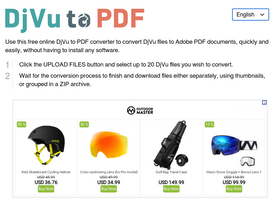 'djvu2pdf.com' screenshot