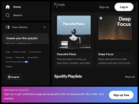 open.spotify.com Traffic Analytics, Ranking Stats & Tech Stack