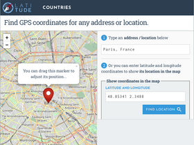 'latitude.to' screenshot