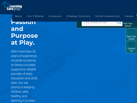 'learningcaregroup.com' screenshot