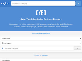 'cybo.com' screenshot