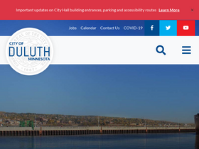 'duluthmn.gov' screenshot