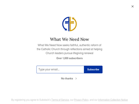 whatweneednow.substack.com