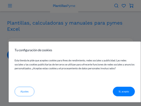 'plantillaspyme.com' screenshot