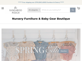 thekangaroopouch.com homepage screenshot