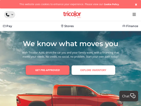 'tricolor.com' screenshot