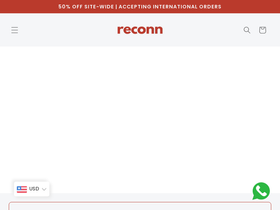 reconn homepage screenshot