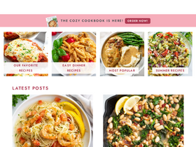 'thecozycook.com' screenshot