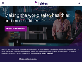 'leidos.com' screenshot