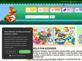 'dracik.cz' screenshot