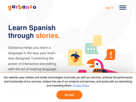 'garbanzo.io' screenshot