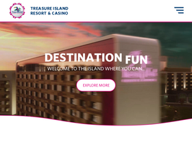 'ticasino.com' screenshot