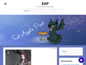 'eatapplepies.com' screenshot