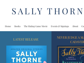 sallythorneauthor.com