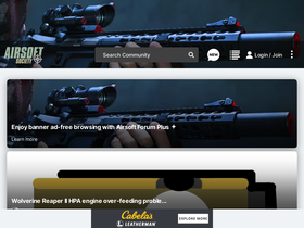 'airsoftsociety.com' screenshot