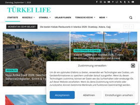 'tuerkeilife.de' screenshot