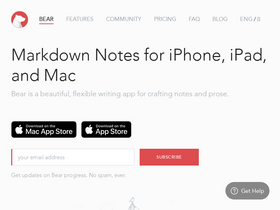 'bear.app' screenshot