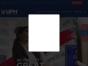 'uph.edu' screenshot